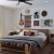 bedroom with large windows in a single family home for rent in Fort Worth Texas